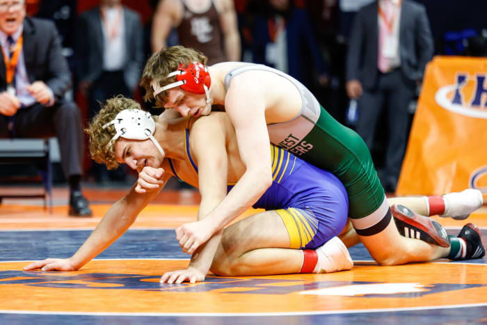 Illinois wrestling championships February 17 2024 Nate Latsch 25918